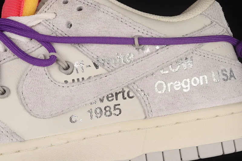 All Categories Nk SB Dunk Series Nk SB Dunk Low Low-top Sneakers #ZG Version OF x Nk Dunk Low OW Suede SB Smashed Backboard Fashion Casual Sneakers DJ0950-101